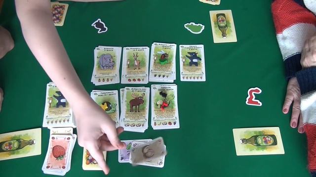 288 Фруктогонщики - играем в настольную игру. Fabled Fruit board game. смотреть онлайн