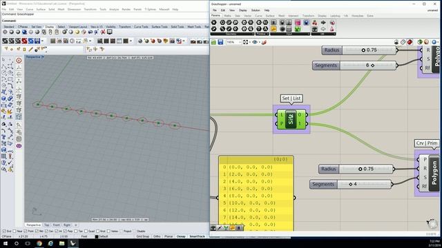 19 - Sift Pattern to Map Basic Geometry on Grasshopper Rhino смотреть онлайн