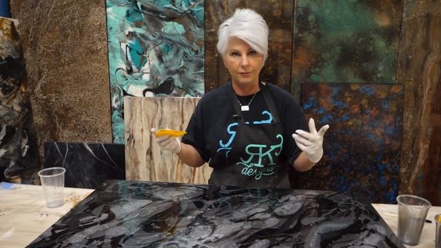 Make This Epoxy Quartz Finish In 4 Easy Steps | RK3 Designs смотреть онлайн