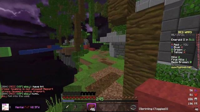 bedwars with some not so PG packs.. | bedwars commentary смотреть онлайн