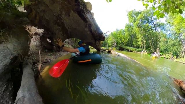 Itiwit PR100 test - packrafting, bikerafting (subtitles) смотреть онлайн