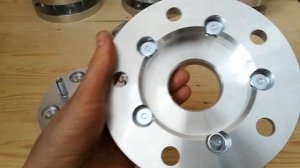 Колесные проставки на Ниву.  Переход с 5х139.7 на 5х114.3 и 5х112