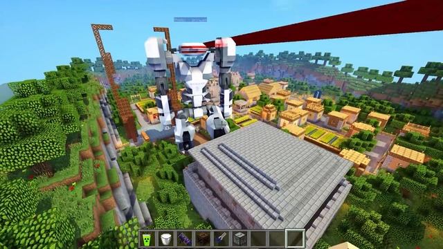 Майнкрафт : НУБ ПРОТИВ САМЫЙ СТРАШНЫЙ МОНСТР ~ ЗАЩИТА ОТ НУБА ГРИФЕР ТРОЛЛИНГ ПОСТРОЙКА В MINECRAFT смотреть онлайн