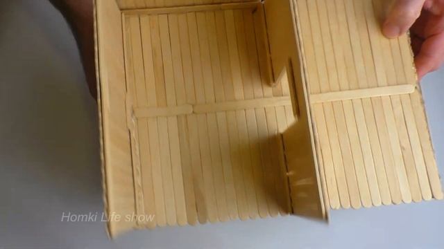 Дом из Палочек для Мороженого Для Хомяка. Видео с Хомяками. HAMSTER DIY смотреть онлайн