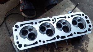 правильная чистка и притирка клапанов C16NZ