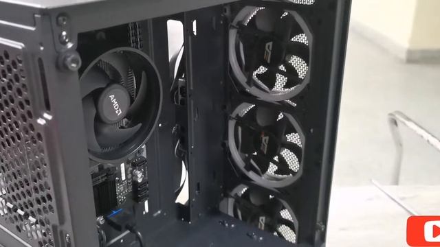 Build New Desktop AMD Ryzen 5 3400G Gigabyte B450M смотреть онлайн