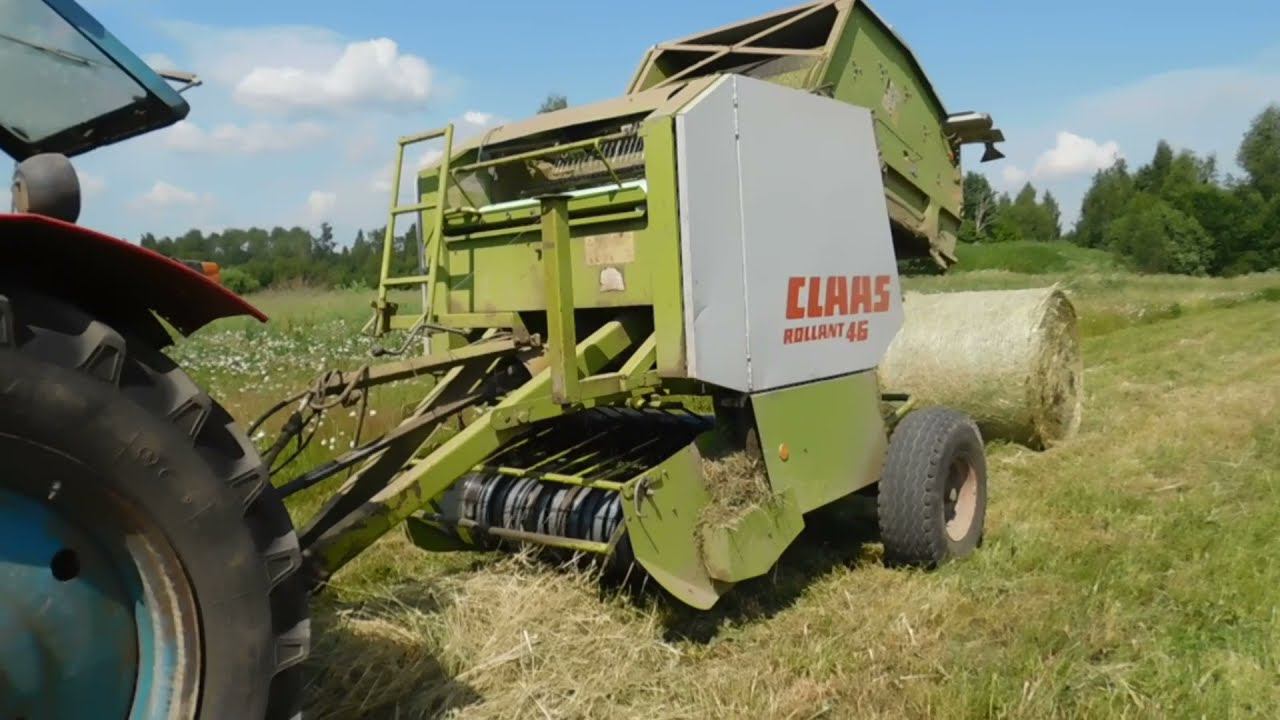 В чем ПРИКОЛ в ПРЕССЕ CLAAS 46!Небольшой обзор в работе! смотреть онлайн