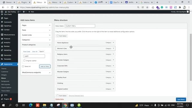 How to Add Product Categories in the Menu of Wordpress Woocommerce [Tech Talk] смотреть онлайн