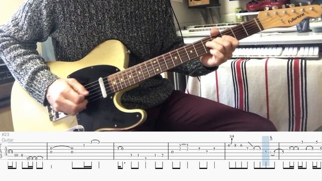 Robben Ford & The Blue Line I'm A Real Man Guitar Solo TAB смотреть онлайн