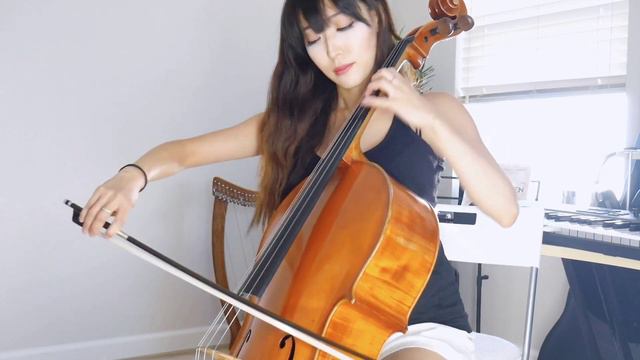 Bach Prelude in C minor BWV 847 by cello смотреть онлайн