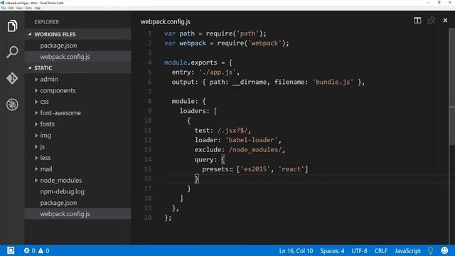 Getting Started With React, Babel and Webpack in 2017 смотреть онлайн