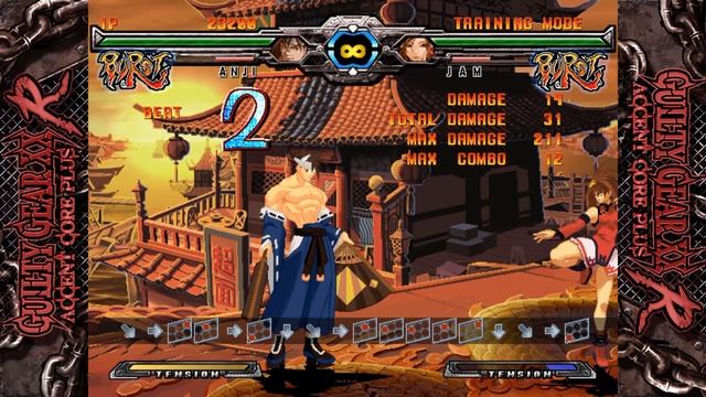 Guilty Gear XX Accent Core Plus R - Anji Combos смотреть онлайн