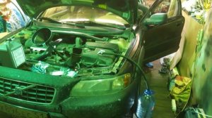 Замена масла в АКПП на Volvo v70 xc