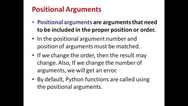 Arguments To Function In Python смотреть онлайн