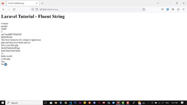 Fluent String Methods In Laravel смотреть онлайн