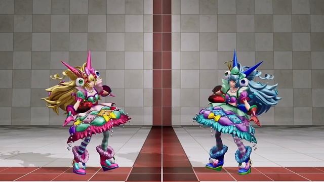 Sylvie Paula colors in KING OF FIGHTERS XV смотреть онлайн