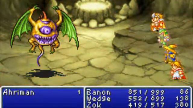 Final Fantasy I & II Dawn of Souls - Final Fantasy - Part 57 - Boss: Ahriman смотреть онлайн