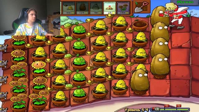 катапульты ➲ прохождение #13 ➲ plants vs zombies смотреть онлайн