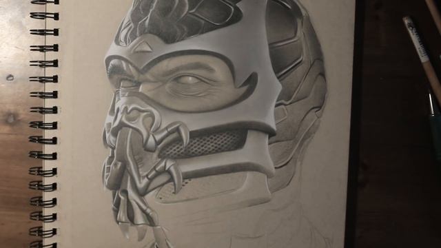 Mortal Kombat: drawing scorpion смотреть онлайн