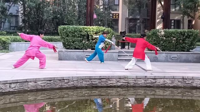 Тайцзицюань, меч 42 формы_太极剑 42 式 (Tai Chi Sword 42 form ) смотреть онлайн