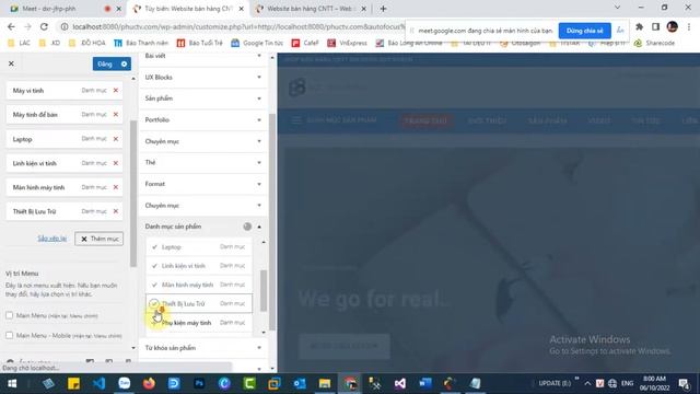 Hướng dẫn cách chỉnh sửa, tạo Menu ngang, Menu dọc, menu Danh mục sản phẩm trong Wordpress смотреть онлайн