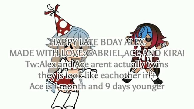 happy lage bday Alex lol(js posted a day later) смотреть онлайн