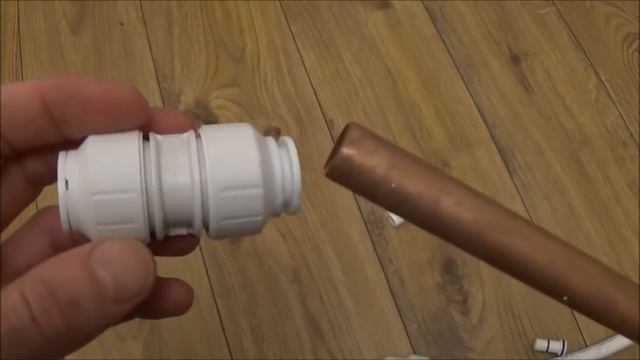 How to use push fit pipe. Push fit plastic plumbing tutorial. JG Speedfit смотреть онлайн