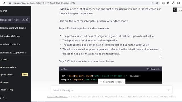 How to generate Python Exercices with ChatGPT/ Learn python without instructor смотреть онлайн