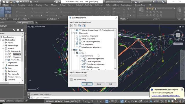 How To Import And Export Landxml File In AutoCAD Civil 3d|Create Surface With LandxmlFile In Civil3 смотреть онлайн