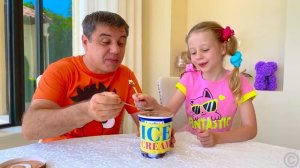 Список дел на день! Настя учится выполнять задания мамы и папы.