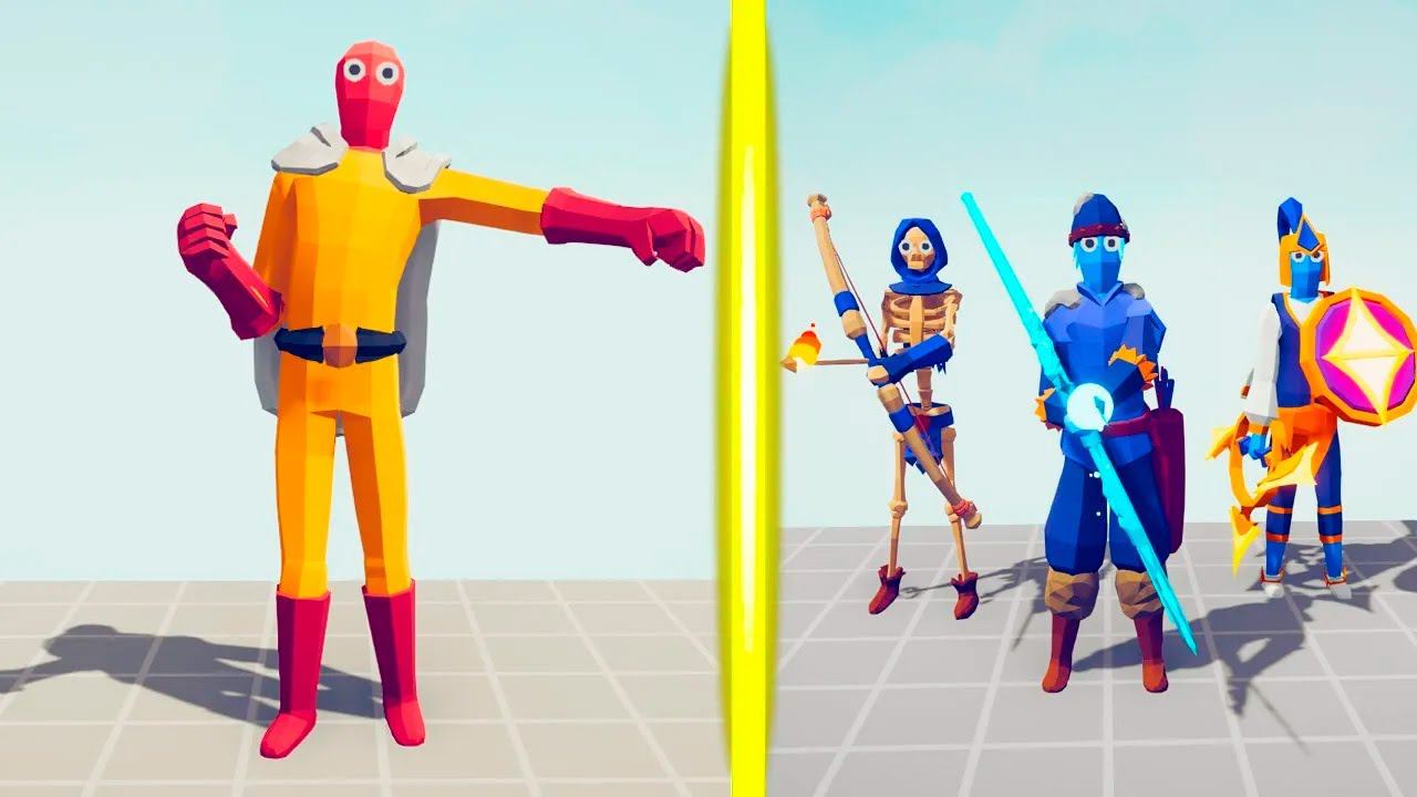 ONE PUNCHMAN vs EVERY GOD | TABS - Totally Accurate Battle Simulator смотреть онлайн