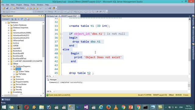 24- T SQL Programming Part1 Batches , If смотреть онлайн