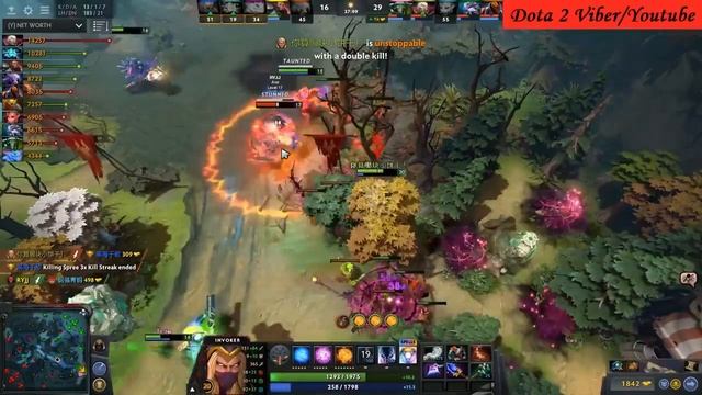 Dota 2 Sumiya Invoker Divine Rank Fast Combo Hand смотреть онлайн