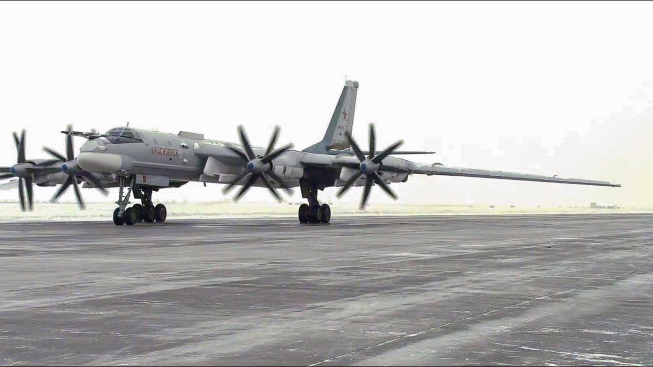 Полеты Ту-95МС в условиях низких температур