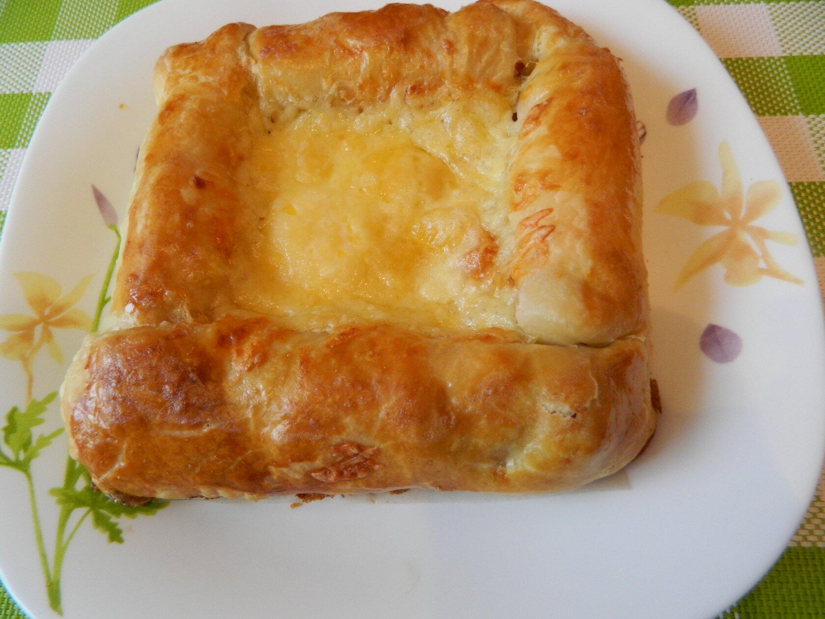 ХАЧАПУРИ С СОСИСКАМИ И СЫРОМ смотреть онлайн