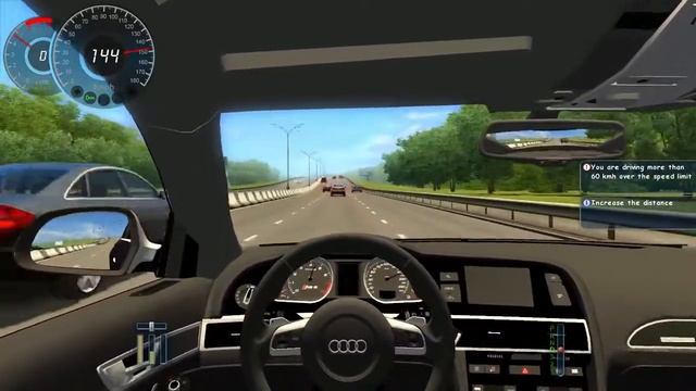 محاكي السيارات | City Car Driving - AUDI RS6 смотреть онлайн