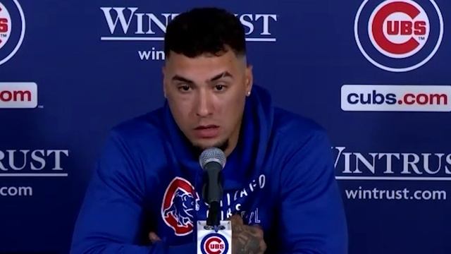 Javy Baez Reacts to Getting Benched by David Ross: "I Was Just Surprised" | Chicago Cubs Post-Game смотреть онлайн