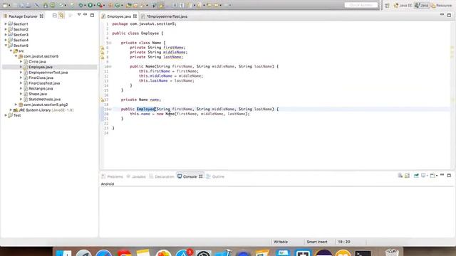35 - Inner Classes in Java смотреть онлайн