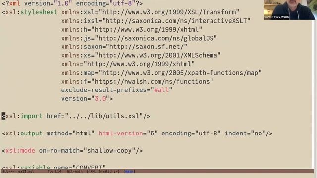 SaxonJS Tutorial Norm Tovey Walsh with Debbie Lockett смотреть онлайн