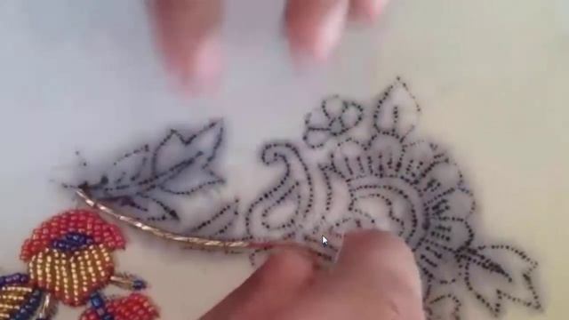 Hand Embroiderybeads Work Beaded Embroidery Flower Tutorial