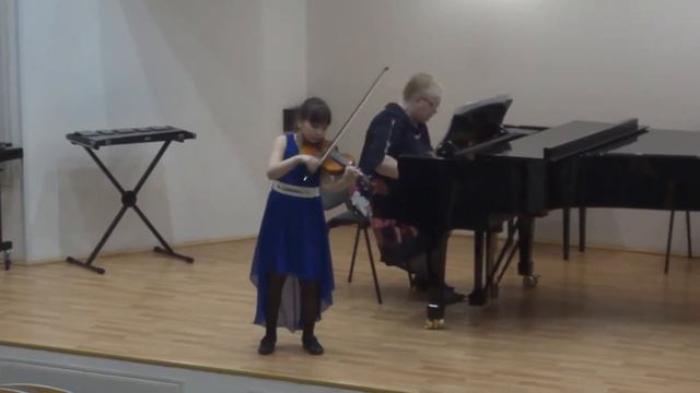Крупа-Шушарина. Пьеса для скрипки Шарапова Гузель (10 лет) смотреть онлайн