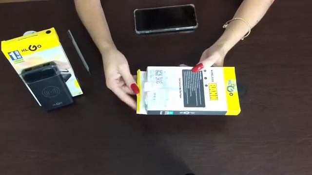 Power Bank c/ carregamento por indução KP72 KLGO смотреть онлайн
