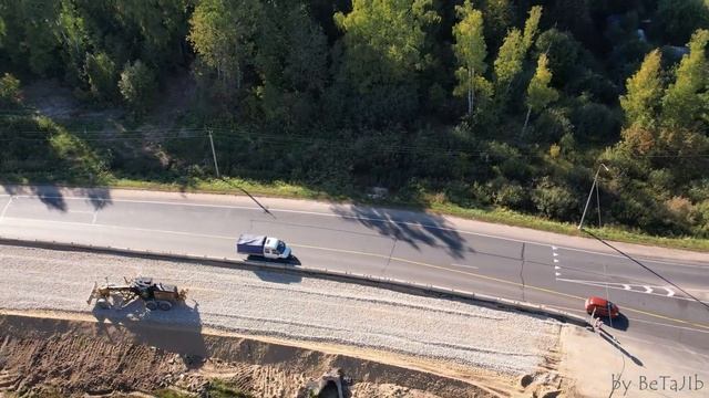 Реконструкция северного въезда в Калугу (пос. Северный - Окружная) [сентябрь 2022г.] смотреть онлайн