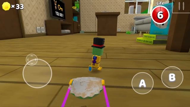 Super Bear Adventure : Giant House mission with Capitalus' head【No Damage】. смотреть онлайн
