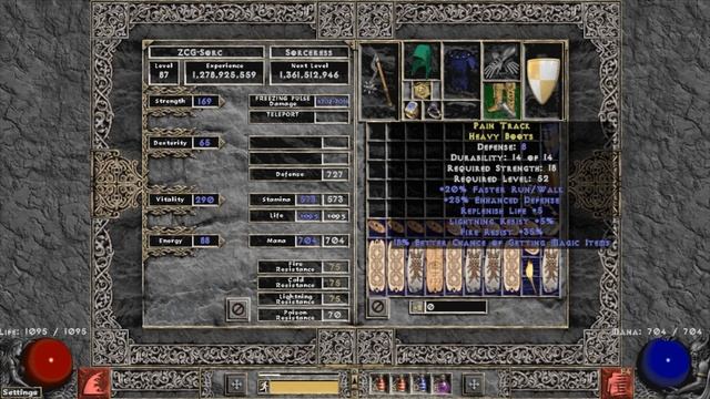 Path of Diablo Best Budget Build - Freezing Pulse Sorceress! смотреть онлайн
