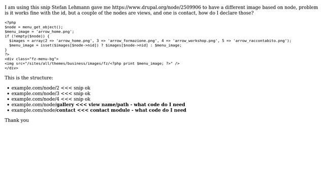 Drupal: Code for view, and module name in path besides node id смотреть онлайн