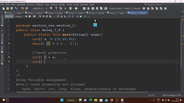#18- Array Variable Assignment | Learn Complete #java in Hindi | Java Standard Edition #hindi смотреть онлайн