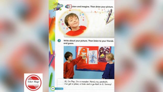 Super Minds 1 Unit 4 Lunchtime page 56 (AUDIO) смотреть онлайн