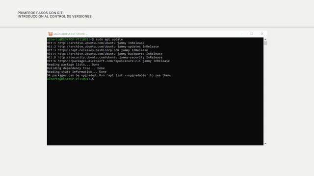 9. Instala Git en Ubuntu - Primeros pasos con Git Introducción al control de versiones смотреть онлайн