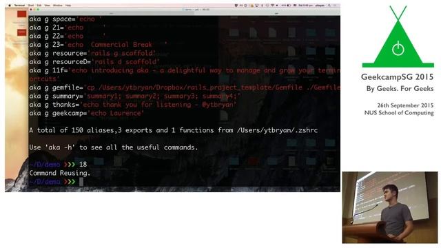 Developer Happiness with Terminal Shortcuts by Bryan Lim смотреть онлайн
